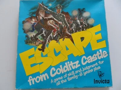 Escape from Colditz Invicta Board Game Complete. - Image 1 of 4