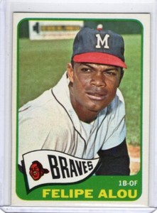 1965 Topps #383 Felipe Alou