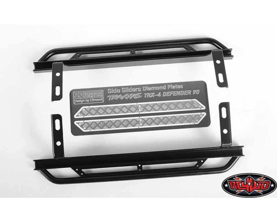 RC4WD Rook Metal Side Pedals for Traxxas TRX-4 RC4VVVC0448 Land Rover Defender . - Bild 1 von 1