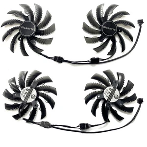 V ventilateur refroidissement 12V pour carte graphique GIGABYTE RTX2060S 2070 GTX1660Ti 1660 - Photo 1/11