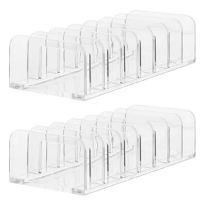 2PCS Scaffali Portaoggetti Organizer Vanità Stand Ombretto Pallet Organizer - Foto 1 di 12