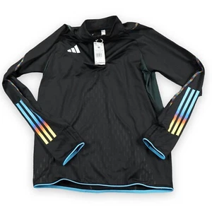 Adidas Tiro Pro Top World Cup Mens Size Medium Black Soccer Track $120 Retail - Picture 1 of 8