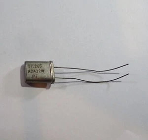 HC-18/U - 17,2650 MHz Radio Crystal - Przewody przewodowe - JKF - ADA32W - Zdjęcie 1 z 1