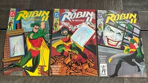 DC Comics Lot 3 Varient Covers Robin II The Jokers Wild No.3 1991 Comic Book EG - Picture 1 of 10
