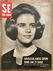Greek King Constantine Queen Anne-Marie Wedding Danish Magazine 1964 Se og Hør