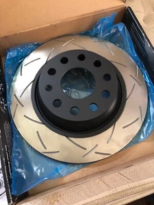 DBA 4000 Series (42807S) Slotted Rear Rotors - Audi,Volkswagen - Picture 1 of 3