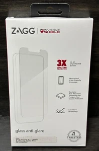 NUEVO ZAGG Protector de Pantalla Mate Antideslumbrante Vidrio para Apple iPhone 14 y 13/13Pro - Imagen 1 de 2