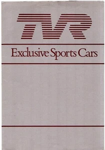 TVR 280i & 350i 1985 UK Motorfair Press Releases - Picture 1 of 2