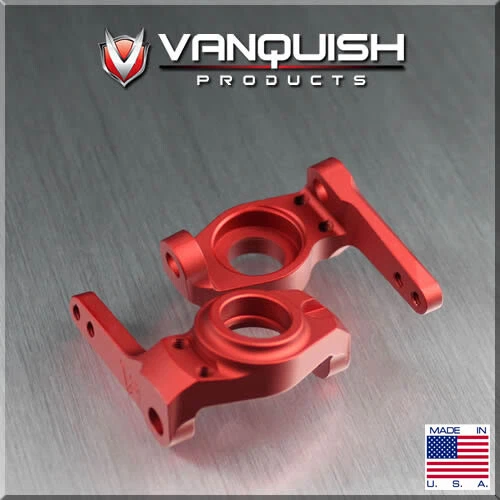 NEW Vanquish VPS02853 8 degree knuckles Red Axial SCX10 FREE US SHIP - Image 1 of 1