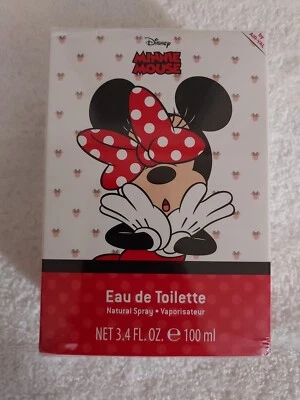 NUEVO CON ETIQUETAS DISNEY❤️ "MINNIE MOUSE"❤️ EAU DE TOILETTE ❤️‍🩹NATURAL❤️‍🩹 SPRAY 3.4 FL.OZ Foto 1 de 4