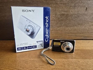 Sony Cyber-Shot DSC-W190 12.1MP Digital Camera boxed *PLZ READ DESCRIPTION* - Picture 1 of 9
