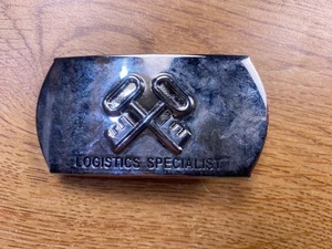 Logistics Specialist Slide Belt Buckle - Picture 1 of 4