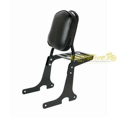 Asiento trasero Spaan negro con portaequipajes Victory Hammer/Jackpot/Vegas Jackpot Foto 1 de 2