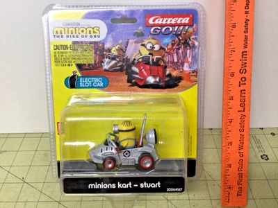 Carrera Go Minions Kart Stuart Slot Car The Rise Of Gru sellado Foto 1 de 4