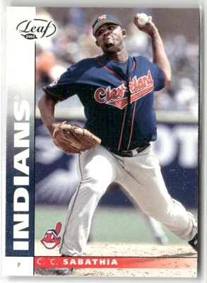 Hoja #19 C.C. 2002 INDIOS SABATHIA CLEVELAND Foto 1 de 2
