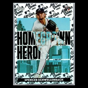 2025 Topps - #HH-15 Spencer Schwellenbach RC Homegrown Heroes - Atlanta Braves - Picture 1 of 2