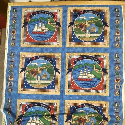 Painéis I LOVE AMERICA — 2 painéis 16,5” X 16,5” cada - Imagem 1 de 2