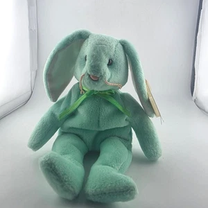 Vintage rare Beanie Baby Hippity bunny rabbit TY 1996 Multiple Tag Errors - Bild 1 von 8