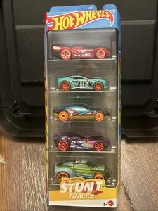 Hot Wheels Stunt Tracks 5 Pack #JBJ81 1-8 - Picture 1 of 3