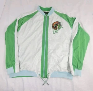 Coogi Jacket Mens Size 3XL Green White Australia 1990s Full Zip - Picture 1 of 16