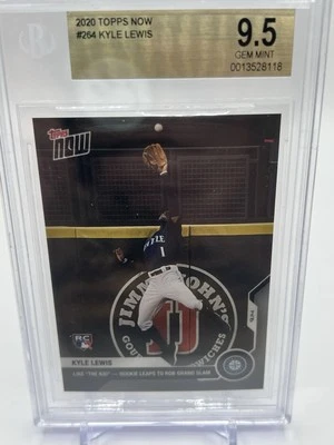 2020 Topps Now Kyle Lewis Gem 9.5 - Изображение 1 из 2