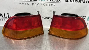 1996-1998 Honda Civic OEM OUTER Left & Right Side Tail Lights Taillights COUPE - Picture 1 of 9