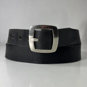 Calvin Klein breiter schwarzer Echtledergürtel - Damen Größe 42 - Bild 1 von 10