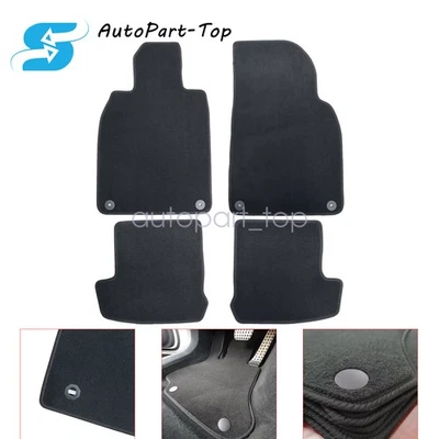 Alfombrillas de terciopelo para Porsche 911 991 992 2012-2026 impermeables negras 4x Foto 1 de 4