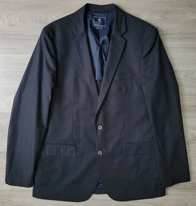 J Crew Blazer Mens 42 L Navy Blue Thompson Unstructured In Flex Chino Jacket NWT - Picture 1 of 15
