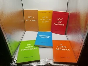 Vintage Watchman Nee Basic Lesson Series Books Volumes 1-6 Christian Christ God - Imagen 1 de 14