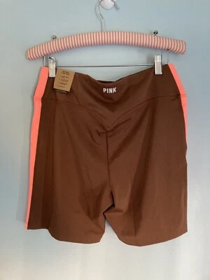 Victoria’s Secret PINK Biker Shorts High Waist 6 Inch Large Brown - Изображение 1 из 4