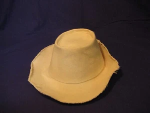 De colección “The HOT HAT” The Hatters Colorado EE. UU. Talla M Lona Borde Crudo Natural - Imagen 1 de 11
