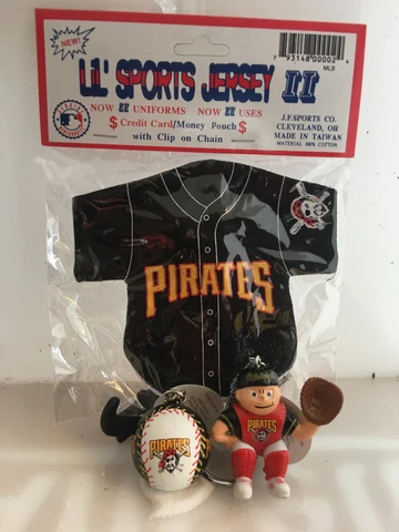 J.F. Sports MLB Baseball Pittsburgh Pirates  Keychain Classic Sports Cover