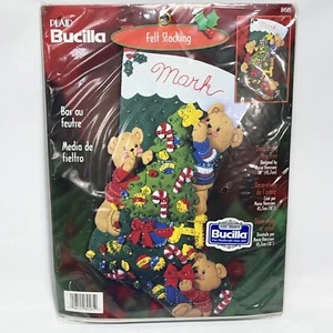 Kit de Medias de Fieltro Bucilla DECORANDO EL ÁRBOL 84585 Sellado 18" Maria Stanziani - Imagen 1 de 7