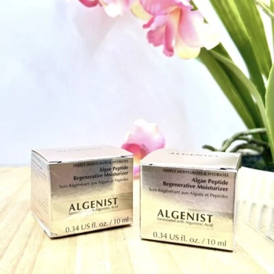 ALGENIST Algae Peptide Regenerative Moisturizer 0.34 oz/10mL TRAVEL SIZE Sealed - Image 1 of 4