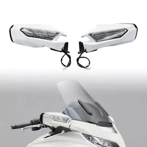 Rearview Mirror LED Turn Signal Clear Lens Fit For Honda Goldwing GL 1800 18-25 - Picture 1 of 9