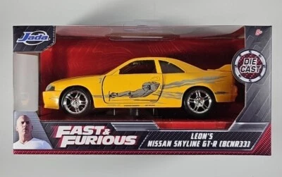 Jada Fast and the Furious - Leon's Nissan Skyline GT-R (R33) - Image 1 of 4