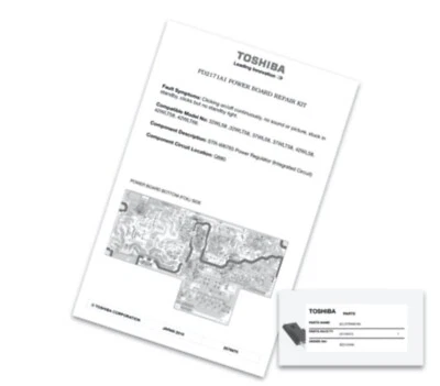 Toshiba Power Supply Repair Kit PD2171A-1 - Image 1 of 3