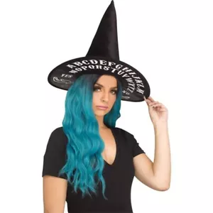 Sombrero Spirit Board Brujas Hechicera Adivina Peluche Talla Adulta Halloween - Imagen 1 de 1