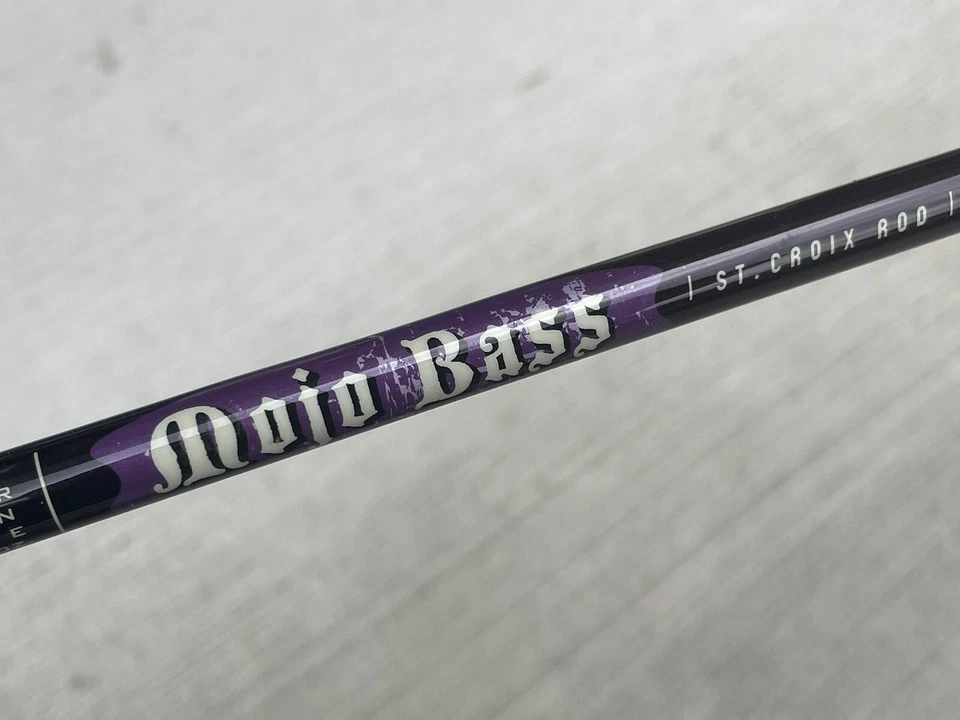 🔥 St. Croix • Mojo Bass Spinning Rod • Wacky Style • 6.8” Med Power • MBS68MXF - Image 1 of 4