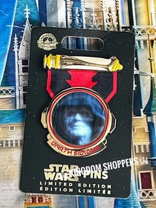 2024 Disney Parks Star Wars Darth Sidious Lightsaber Hilt Series LE 3000 Pin - Picture 1 of 1