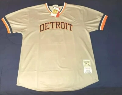 Camiseta Mitchell & Ness Detroit Tigers Al Kaline 1984 Colección Cooperstown MLB  Foto 1 de 4