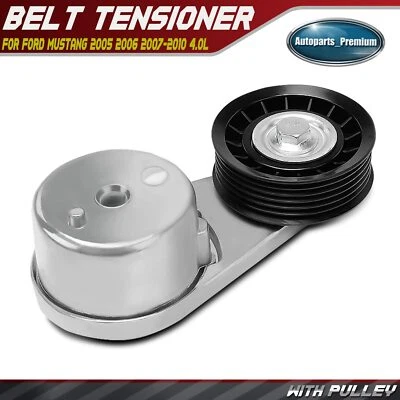 Tensor de correa con polea para Ford Mustang 2005 2006 2007 2008 2009 2010 4,0 L Foto 1 de 4