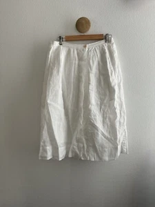 Falda midi de lino Alex Mill talla grande - Imagen 1 de 9