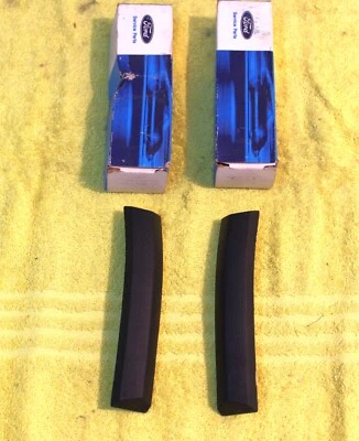 1974-1978 Ford Pinto Mercury Bobcat NOS FRONT or REAR BUMPER GUARD PADS - Image 1 of 4