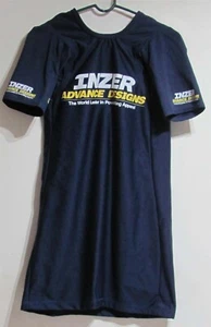 Inzer E.H.P.H.D. Bench Shirt Size 58 Navy Blue with Yellow Trim (NEW) - Picture 1 of 5