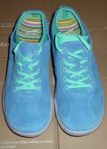 Dansko Blue & Teal Green Suede Sneakers, US Women's size 11-11.5 EUR 42 - Picture 1 of 10