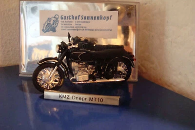 Dnepr KMZ  MT 10  SCHWARZ    Topmodel   1:24 Atlas - Bild 1 von 2