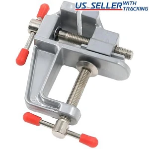 Craft Precision Mini Schraubstock - drehbare Verschlussklemme - Aluminium Reparaturwerkzeug - Bild 1 von 6