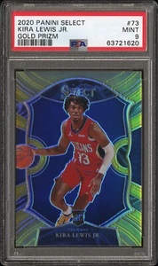 2020 Select Kira Lewis Jr Rookie GOLD Concourse /10 Prizm #73 Mint PSA 9 ๐๐ฅ - Picture 1 of 3